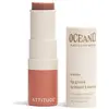 Image de Attitude, Rouge à lèvres + gloss, Oceanly Sheer Lip Gloss Stick EWG Verified Titanium Dioxide-Free (Gingembre)