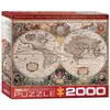 Image de Eurographics Ancienne carte du monde (2000 pièces)