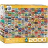 Image de Puzzle Volkswagon Groovy Bus Collage 2000 pieces