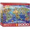 Image de Puzzle 2000 pièces : Monde fou Eurographics