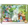 Image de Eurographics Pique-nique des chiens Scottie (500 pièces)
