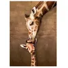 Image de EurographicsPuzzles Animals - Giraffe Mother's Kiss - puzzle - 1000 pièces