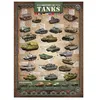 Image de EurographicsPuzzles - History of Tanks - puzzle - 1000 pièces