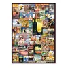 Image de Puzzle Eurographics - Voyage autour du monde - Affiches vintage, 1000 pièces