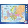Image de Puzzle 1000 pièces : Carte d'Europe Eurographics