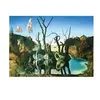 Image de Puzzle Eurographics - Salvador Dali : Cygnes reflétant des éléphants, 1000 pièces