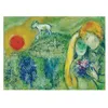 Image de Puzzle Eurographics - Marc Chagall : Les Amoureux de Vence, 1000 pièces