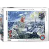 Image de Eurographics puzzle Chagall Marc Atraktes Paris 1000 pièces (1000 pièces)