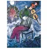 Image de Puzzle Eurographics - Marc Chagall : Le violoniste bleu, 1000 pièces