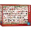 Image de Eurographics Chiens de Noël (1000 pièces)