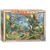 Image de Puzzle Eurographics - Johann Francis : Oiseaux du jardin, 1000 pièces