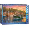 Image de Eurographics Coucher de soleil dans le port (1000 pièces)