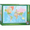 Image de Eurographics Carte du monde (1000 pièces)