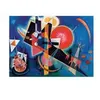 Image de Puzzle Eurographics - Vassily Kandinsky : En bleu, 1000 pièces