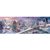 Image de Puzzle 1000 pièces panoramique : Noël au bord de la mer