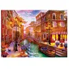 Image de Puzzle Eurographics - Dominic Davison : Coucher de soleil sur Venise, 1000 pièces