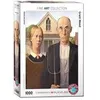 Image de Puzzle Eurographics - Wood Grant : American Gothic, 1000 pièces