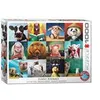 Image de Puzzle Eurographics - Lucia Heffernan : Animaux rigolos, 1000 pièces