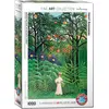 Image de Eurographics Femme dans une forêt exotique de Henri Rousseau (1000 pièces)