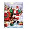 Image de Puzzle 1000 pièces - Simon Tread : Père Noël avec traîneau