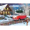 Image de Puzzle 550 pièces : Boîte métal : Bus de Noël Eurographics