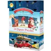 Image de Calendrier de l'Avent : 24 Puzzles : Animaux de Noël Eurographics