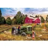Image de Puzzle 550 pièces : Boîte métal : Tracteur Eurographics