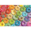 Image de Puzzle 550 pièces : Boîte métal : Arc-en-ciel de beignets Eurographics
