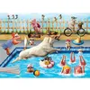 Image de Puzzle 500 pièces : Journée folle à la piscine par Lucia Heffer - XL Eurographics