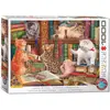 Image de Eurographics Chaton dans la bibliothèque (1000 pièces)