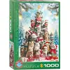 Image de Eurographics Christmas Tree Cats (1000 pièces)