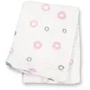 Image de Lange Mousseline - Cercles roses