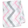 Image de Lange bambou - chevron rose
