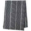 Image de Lange bambou chevrons noirs