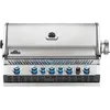Image de Barbecue gaz encastrable Napoleon Prestige Pro 665 inox 4 brûleurs + Sizzle Zone + brûleur arrière + Fumage