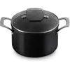 Image de Le Creuset Essential Non-Stick Ceramic kookpan - 20 cm, Poêle + casserole, Noir