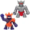 Image de Magni HEROES of Goo Jit Zu Figurine Stretch Stikers Knight Blazagon vs. Gladiator Corruptagon assortie