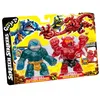 Image de Duo de Figurines Goo Jit Zu Stretch Strikers Thrash vs Barbarian 11 cm