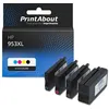 Image de Cartouche compatible HP 953XL (3HZ52AE) - 4 couleurs - Grande capacité - Multipack