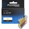 Image de Cartouche compatible Brother LC-3213Y - Jaune - Grande capacité