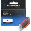 Image de CLI-571M Cartouche d'encre compatible Canon Magenta