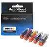 Image de Cartouche compatible Canon PGI-570 / CLI-571 PGBK/C/M/Y/BK - 5 couleurs - Multipack