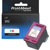 Image de Cartouche compatible HP 302 (F6U65AE) - 3-couleurs