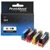 Image de Cartouche compatible HP 364 (N9J73AE) - 4 couleurs - Multipack
