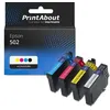 Image de Cartouche compatible Epson 502 (C13T02V64010) - 4 couleurs - Multipack