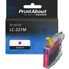 Image de Cartouche compatible Brother LC-221M - Magenta