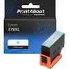 Image de Cartouche compatible Epson 378XL (C13T37954010) - Cyan clair - Grande capacité