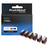 Image de Cartouche compatible Epson 378XL (C13T37984010) - 6 couleurs - Grande capacité - Multipack