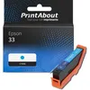Image de Cartouche compatible Epson 33 (C13T33424012) - Cyan