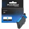 Image de Cartouche compatible Epson 34 (C13T34624010) - Cyan